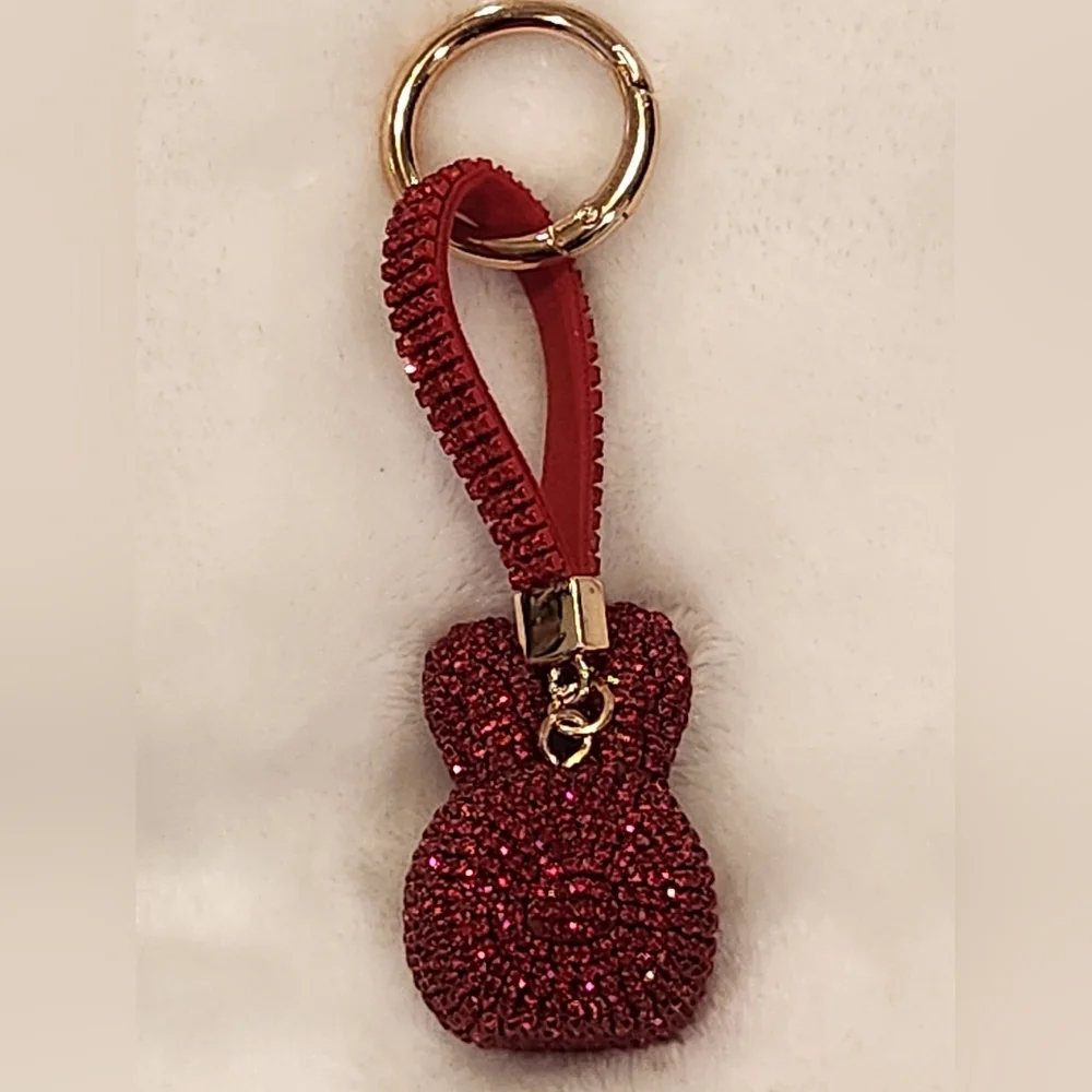 Crybaby Cute Red Bling Keychain Bag Charm